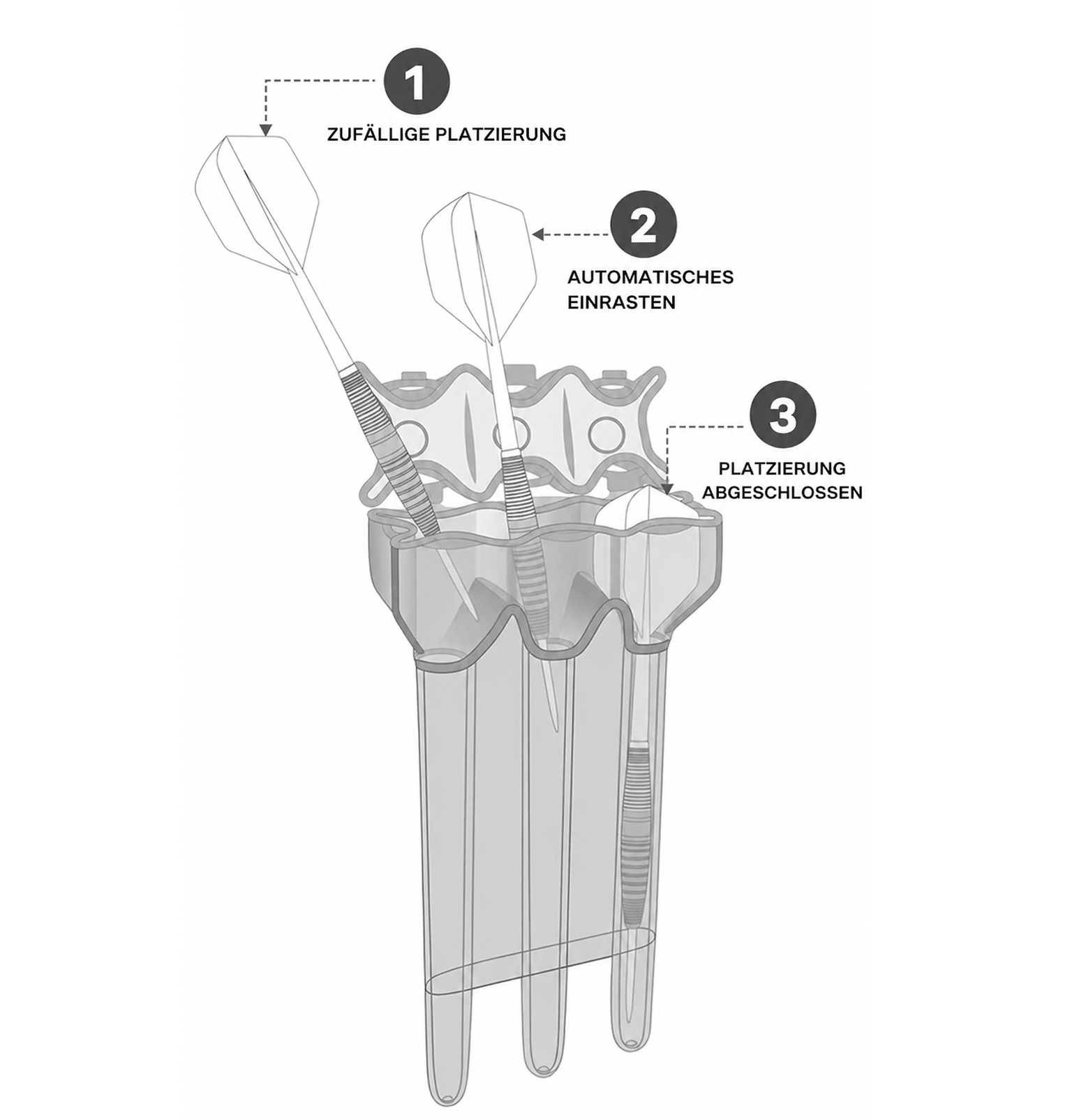 Dart-Transportbox + Individualisierung